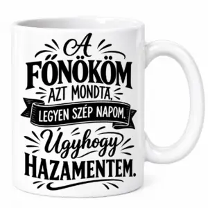 Bögre - A Főnököm azt mondta