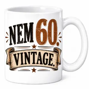 Bögre - Nem 60. Vintage.