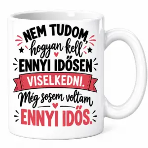 Bögre - Nem tudom hogyan kell ennyi idősen...