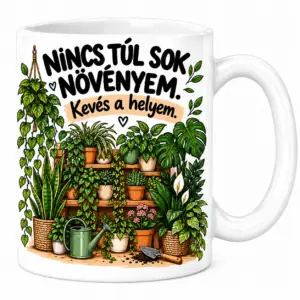 Bögre - Nincs túl sok növényem